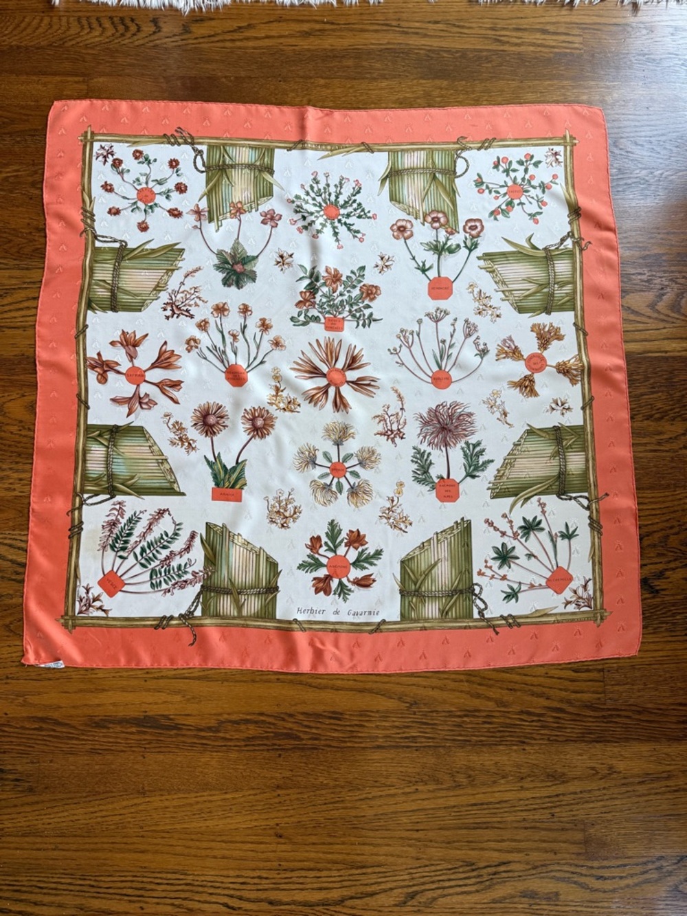 Hermes Herbier de Gavarnie Scarf